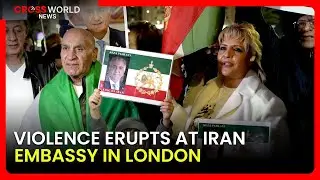 Violence Erupts at Iran&rsquo;s London Embassy: 4 Injured in Protest