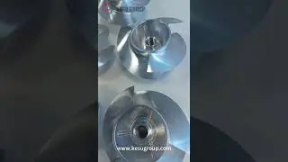 Propeller wheel by CNC machining #cncmachining   #cncturning #cncmilling #prototype