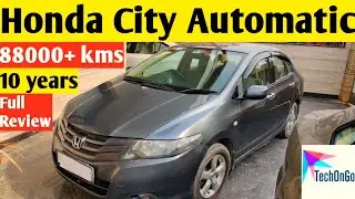 Honda City 10 years 88000 plus kms review in Hindi | 10 years Driving experience of honda city |