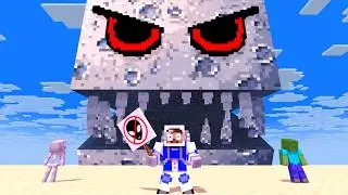 Monsters and Herobrine : Moon Wakes Up! episode 1 - Minecraft Animation