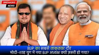 BJP को नया अध्यक्ष क्यों चाहिए? नितिन नबीन के पीछे की असली कहानी