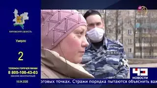Новости 43 Регион 16.04.20