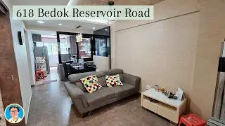 Singapore HDB | 618 Bedok Reservoir Road - Renovated 3room HDB with 60sqm | @BedokHomes