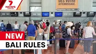 Bali introduces new digital travel forms | 7NEWS