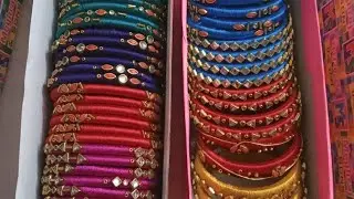 Silk thread bangles | Handmade products | Aththinii Creations | Diwali sale