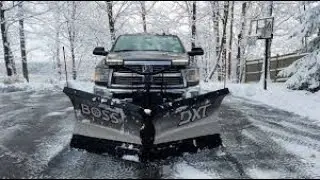 Komplete Landscape Contractors Snow Plowing Action (6/12) (GoPro) (Read Description)