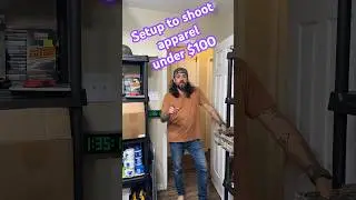 Организация фотосессии одежды менее чем за 100 долларов #реселлер