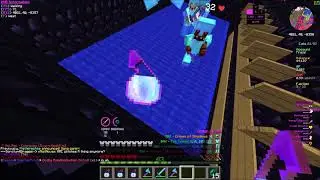 When you lag in a 5v1, get derped but get out. (CosmicPVP Dragon Planet)