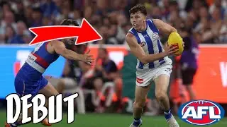 Finn O'Sullivan Debut | Round 1 2025 AFL Highlights | 16 Disposals