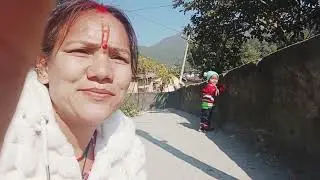 आज मैने दिव्यांशी और काव्य को खूब घुमाया ❤️#uttakhandi #viralvideo #vlog #youtube #phadivibes #love 