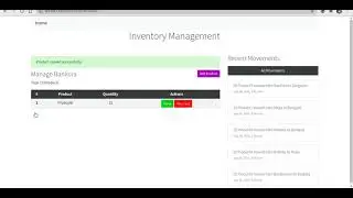 Django Inventory Management System #django #web_development #python