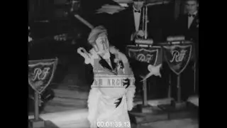 Famous Drag Artiste Douglas Byng Performance, 1940s - Film 1000103