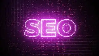 SEO Sign Stock Motion Graphics