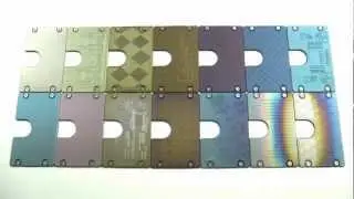 Fireti Omega Titanium Wallet - Anodizing Options