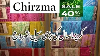Chirzma Azade Sale Flat 40%OFF All Items | Chirzma Summer Sale Flat 40%OFF | Chirzma Azade Sale 2025