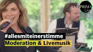 🎤 Eventmoderation, Gesang und Livemusik [#allesmiteinerstimme ]