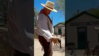Spinning Guns Like A Ghostrider (feat. ​⁠@ArizonaGhostriders) #wildwest #gunspinning #colt45 #guns