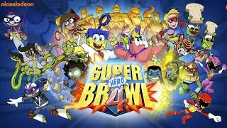 Патрик Супер Стар - Супергеройская драка 4 [Nickelodeon Games]