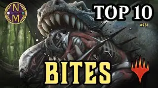 MTG Топ-10: Эффекты укусов | ЛУЧШЕЕ удаление Green | Magic: the Gathering