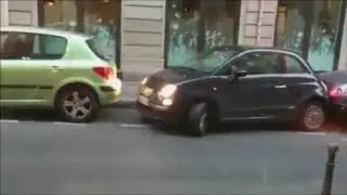 Cara Keluar Masuk Parkir Paralel Yang Baik dan Benar