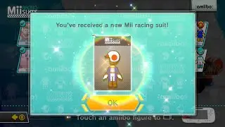 Mario Kart 8 (Wii U) amiibo Test Run: Toad Racing Suit! (Baby Park)