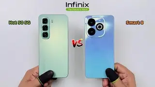 Infinix Hot 50 5G vs Infinix Smart 8 | Speed Test