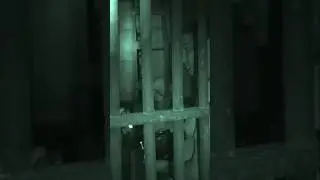 Perth Jail built 1862. Projectile hits the cage around the gallows.  #haunted #paranormal #jail #evp
