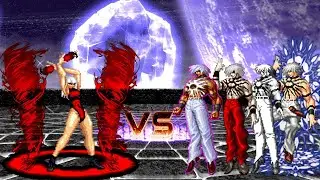 [KOF Mugen] Maryl Vs Orochi Team