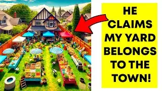 Neighbor Set Up a Farmers Market on My Yard Without Consent Then Tried to Claim Ownership