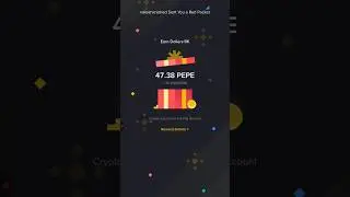 I Redeemed Pepe Coin For Real Cash | Binance Red Packet Code