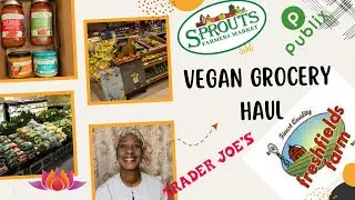 Huge October 2022 Vegan Haul from Sprouts, Trader Joe&rsquo;s, BJs, Publix, Freshfield Farms and more