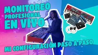 Configuración de monitoreo para piano en vivo: Caja directa + Mixer + In-ears