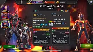 AW Season 60. Vox vs Future Ant-Man on Node 49 Stunning Reflection /Polka Dot Power #frightful #mcoc