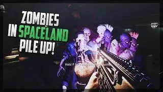 Infinite Warfare Zombies: New Walk In Pile Up Glitch On Zombies In Spaceland!  (IW Zombies Glitches)