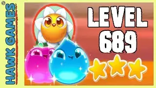 Farm Heroes Super Saga Level 689 - 3 Stars Walkthrough, No Boosters