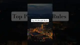 Top 1% Mindset Rules That Will Change Your Life