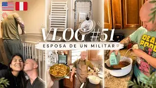 De vuelta a EEUU 🇺🇸🇵🇪+ Mi esposo cocina + Amoblando la habitación de nuestra bebé en camino 🍼🤰