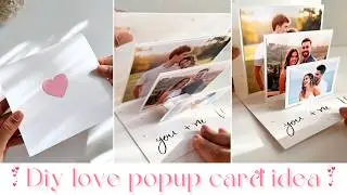 Открытка-сюрприз &laquo;Любовь&raquo; с объемным фото 💕 Простая идея подарка на День святого Валентина, сдела...