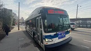 MTA Bus Company: XD40 #7439 Onboard ride on a Hunters Point, Borden Avenue Bound Q103