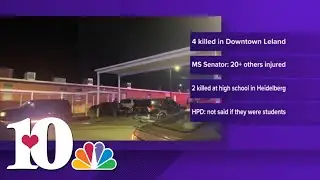 Mississippi school homecoming celebrations turn deadly as 6 people are killed in separate shootings