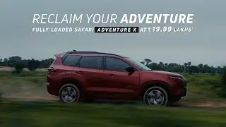 Tata Safari Adventure X | True SUV DNA​