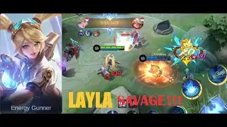 21KILLS GAMEPLAY LAYLA SAVAGE! BEST LAYLA ONE HIT BUILD; BUILD TOP GLOBAL LAYLA; LAYLA BEST BUILD