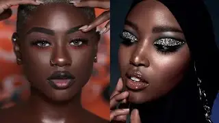 Best Dark Skin Makeup Tutorials 2021 | Beauty Compilation