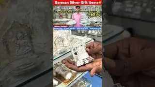 German Silver Gift Items 😍🔥❤️ #gift #shorts #varalakshmivratam #germansilver #silverpoojaitems