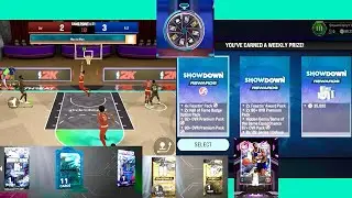 INSANE BUNDLE OPENING! 💥 Showdown Rewards + Gameplay Review – NBA 2K26 MyTeam Mobile