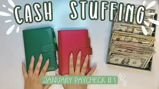 MY PAYDAY ROUTINE - Cash Stuffing $851 | January 2026 | Paycheck No. 1