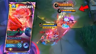 BENEDETTA WTF 1 SHOT!! JUNGLE NO BOOTS BUILD 🔥 BEST HERO FOR SOLO RANK | TOP GLOAL MOBILE LEGENDS
