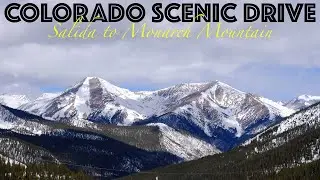 Slow TV: Winter drive from Salida Colorado to Monarch Mountain