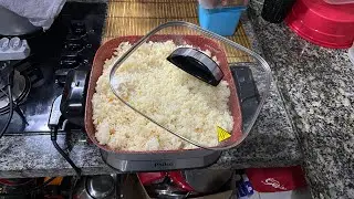 ARROZ NA PANELA ELÉTRICA REDSTONE  PHILCO