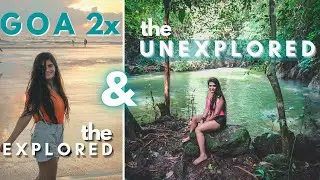 This GOA exists too? | Unexplored Goa Vlog (latest) | Waterfall Trek |Morjim beach 2021
